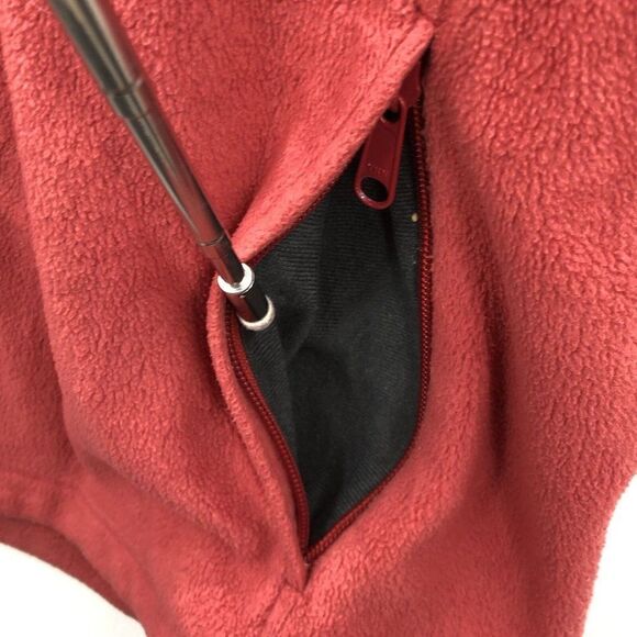 Columbia Womens Red Long Sleeve Collared Pockets Full Zip Casual Jacket Size XL - Picture 6 of 8